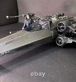 Star Wars Emperor Palpatine X Wing Shuttle Black Series Vintage Kenner Custom