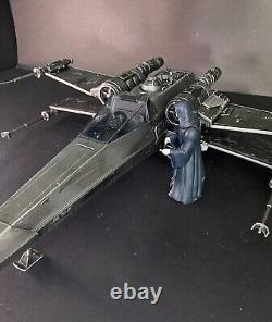 Star Wars Emperor Palpatine X Wing Shuttle Black Series Vintage Kenner Custom