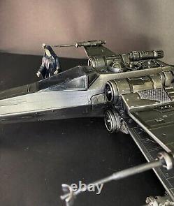 Star Wars Emperor Palpatine X Wing Shuttle Black Series Vintage Kenner Custom