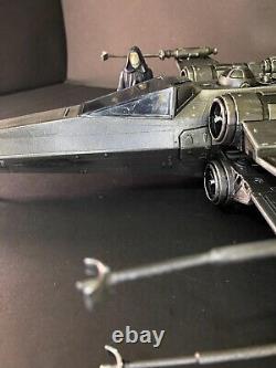 Star Wars Emperor Palpatine X Wing Shuttle Black Series Vintage Kenner Custom