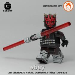 Star Wars FigForge X BigGuy Custom Crimson Ruler Darth Maul NEW