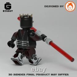 Star Wars FigForge X BigGuy Custom Crimson Ruler Darth Maul NEW