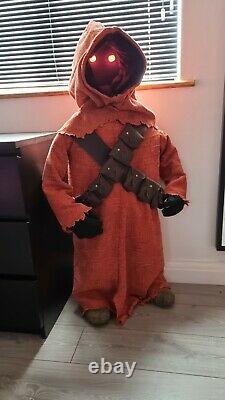 Star Wars Full 11 Scale Custom Jawa Lifesize Prop Light Up Led Eyes