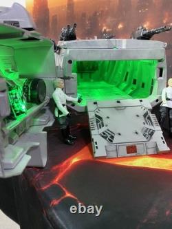 Star Wars GREENLINE BASTION Assault Gunship Diorama Empire Vintage Kenner Custom