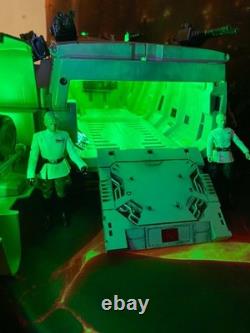 Star Wars GREENLINE BASTION Assault Gunship Diorama Empire Vintage Kenner Custom