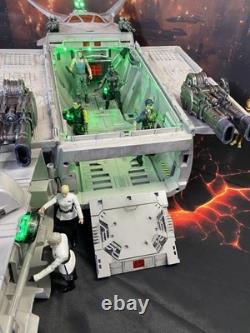Star Wars GREENLINE BASTION Assault Gunship Diorama Empire Vintage Kenner Custom