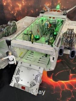 Star Wars GREENLINE BASTION Assault Gunship Diorama Empire Vintage Kenner Custom