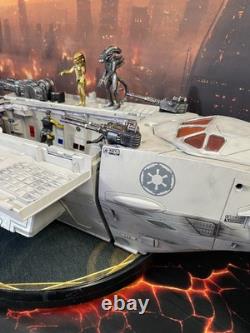 Star Wars GREENLINE BASTION Assault Gunship Diorama Empire Vintage Kenner Custom