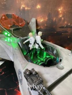 Star Wars GREENLINE BASTION Assault Gunship Diorama Empire Vintage Kenner Custom