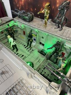 Star Wars GREENLINE BASTION Assault Gunship Diorama Empire Vintage Kenner Custom