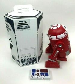 Star Wars Galaxy Edge Custom R2 Droid Red White RC Remote Control Droid Depot