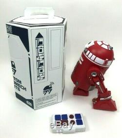 Star Wars Galaxy Edge Custom R2 Droid Red White RC Remote Control Droid Depot