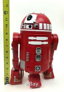 Star Wars Galaxy Edge Custom R2 Droid Red White RC Remote Control Droid Depot