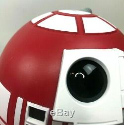 Star Wars Galaxy Edge Custom R2 Droid Red White RC Remote Control Droid Depot