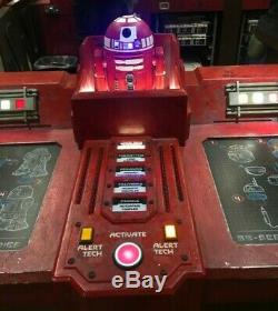 Star Wars Galaxy Edge Custom R2 Droid Red White RC Remote Control Droid Depot