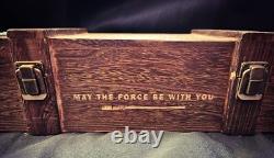 Star Wars Galaxy's Edge Ahsoka Tano Legacy Lightsaber Hilts in Custom Box