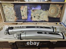 Star Wars Galaxy's Edge Ahsoka Tano Legacy Lightsaber Hilts in Custom Box