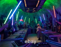 Star Wars Galaxy's Edge Custom Lightsaber + BONUS Crystal + Savi's Workshop