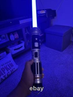 Star Wars Galaxy's Edge Savi's Workshop Custom Lightsaber Peace Justice Hilt #4