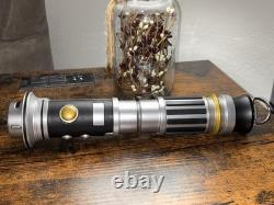 Star Wars Galaxy's Edge Savi's Workshop Custom Lightsaber Peace Justice Hilt #4