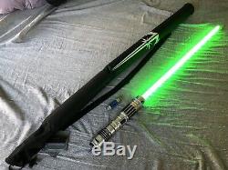 Star Wars Galaxys Edge Custom Built Lightsaber Savis Shop IN HAND + BONUS