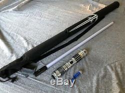 Star Wars Galaxys Edge Custom Built Lightsaber Savis Shop IN HAND + BONUS