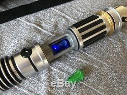 Star Wars Galaxys Edge Custom Built Lightsaber Savis Shop IN HAND + BONUS