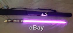 Star Wars Galaxys Edge Custom Lightsaber Savis Shop (Elemental Nature) NEW