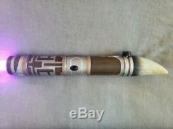 Star Wars Galaxys Edge Custom Lightsaber Savis Shop (Elemental Nature) NEW