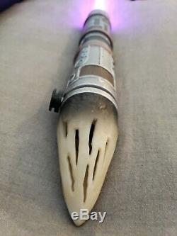 Star Wars Galaxys Edge Custom Lightsaber Savis Shop (Elemental Nature) NEW