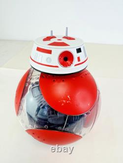 Star Wars Galaxys Edge Droid Depot Clear BB Unit Red/Grey Custom Remote-WORKING