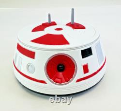 Star Wars Galaxys Edge Droid Depot Clear BB Unit Red/Grey Custom Remote-WORKING