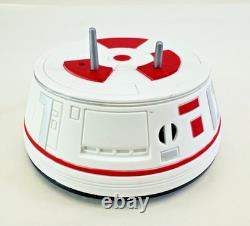 Star Wars Galaxys Edge Droid Depot Clear BB Unit Red/Grey Custom Remote-WORKING