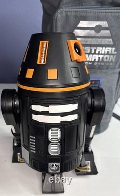 Star Wars Galaxys Edge Droid Depot Custom Black Orange With Backpack