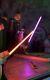 Star Wars Galaxys Edge Savis Workshop Custom Lightsaber + Pin/sheath Kyber
