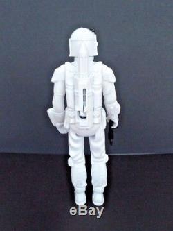 Star Wars Gentle Giant Custom WHITE BOBA FETT PROTOTYPE ARMOR Jumbo 12 Kenner