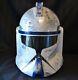 Star Wars Helmet Full Size Clonetrooper Custom Painted Battle Damage White Blue