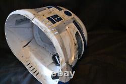 Star Wars Helmet Full Size Clonetrooper Custom Painted Battle Damage White Blue