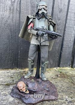 Star Wars Hot Toys Mudtrooper Han Solo With Custom Base