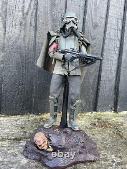Star Wars Hot Toys Mudtrooper Han Solo With Custom Base