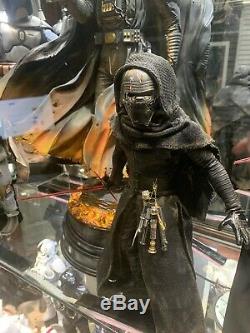 Star Wars Hot Toys Mythos Kylo Ren Custom TFA TLJ 1/6 Scale Sideshow Adam Driver