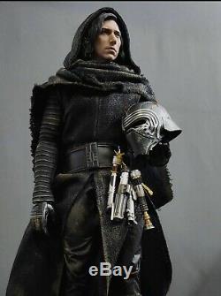 Star Wars Hot Toys Mythos Kylo Ren Custom TFA TLJ 1/6 Scale Sideshow Adam Driver