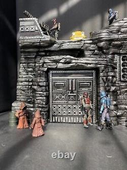 Star Wars Hoth Mandalorian Outpost Building 1/18 Diorama Endor Vintage Custom