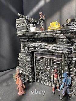 Star Wars Hoth Mandalorian Outpost Building 1/18 Diorama Endor Vintage Custom