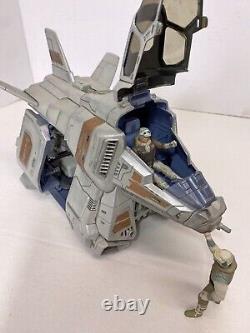 Star Wars Hoth Rebel Assault Ship Starfighter Empire Vintage Kenner Custom