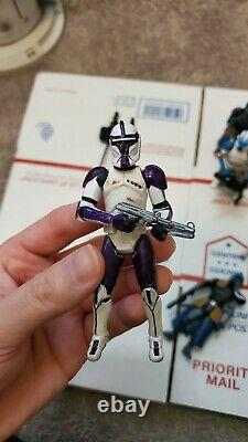 Star Wars Hunt for Grievous Custom Arc Troopers Captain Rex 11 Figure Lot