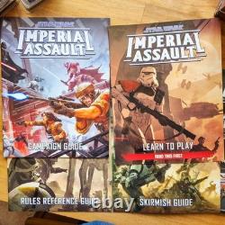 Star Wars Imperial Assault LOT! Core Game + 4 Expansions Dice Custom Foam Insert