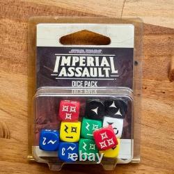 Star Wars Imperial Assault LOT! Core Game + 4 Expansions Dice Custom Foam Insert