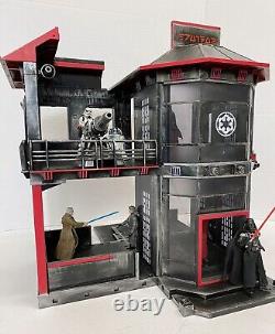 Star Wars Imperial Outpost 3.75 118 Playset Platform Building Custom Diorama