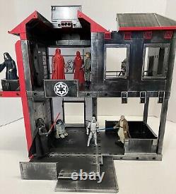 Star Wars Imperial Outpost 3.75 118 Playset Platform Building Custom Diorama